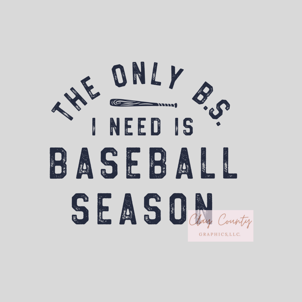 Baseball Season DTF Heat Transfer