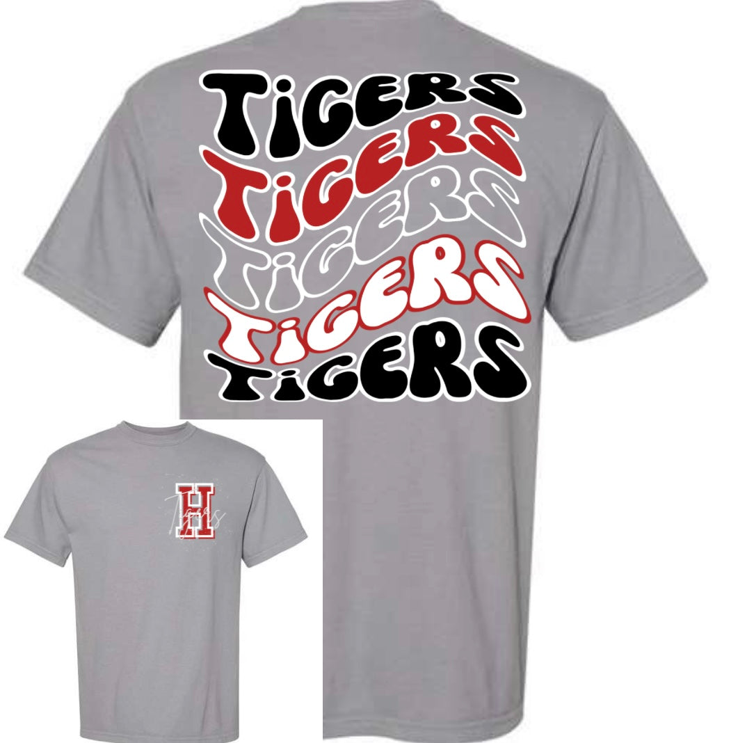 Tigers Wave