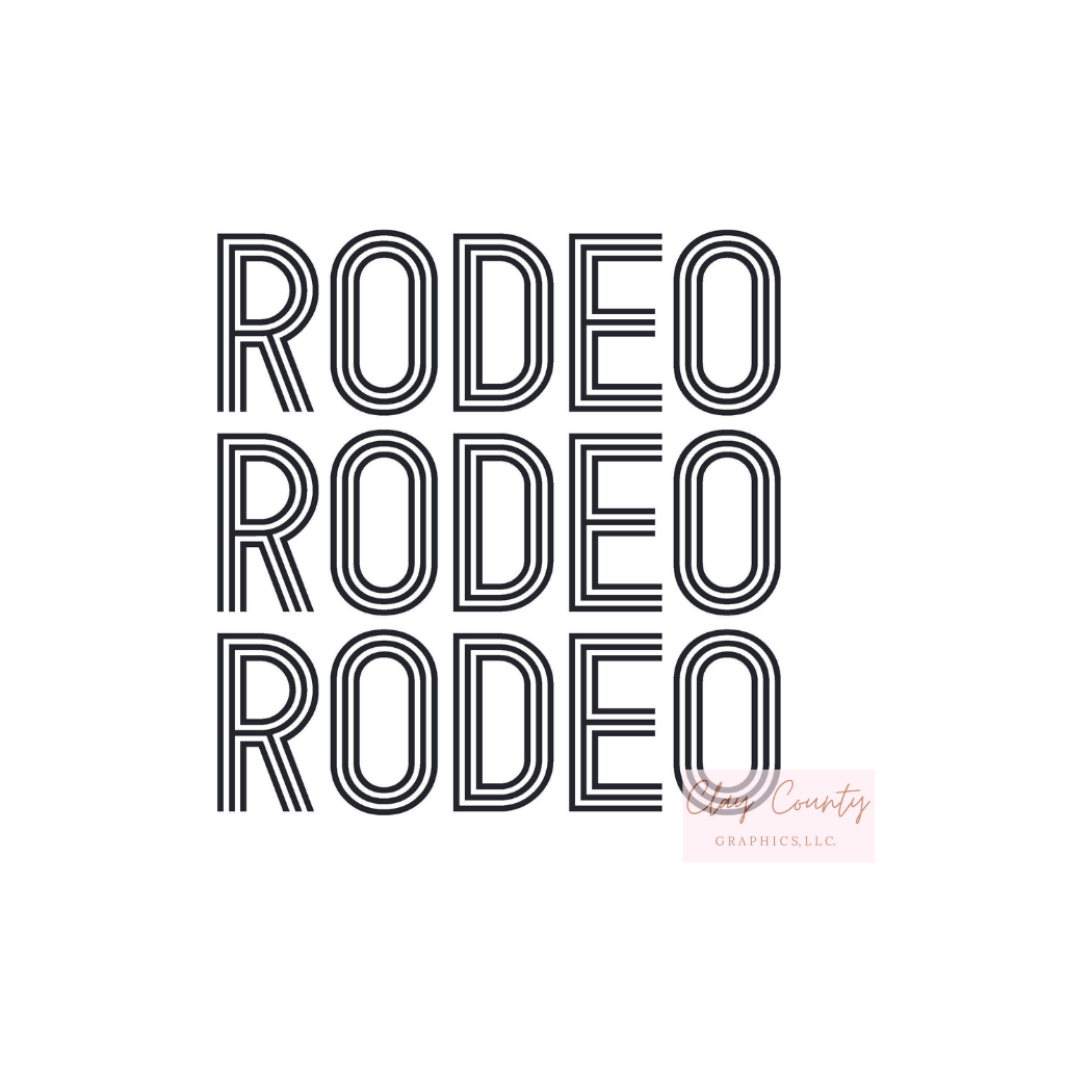 Rodeo DTF Heat Transfer