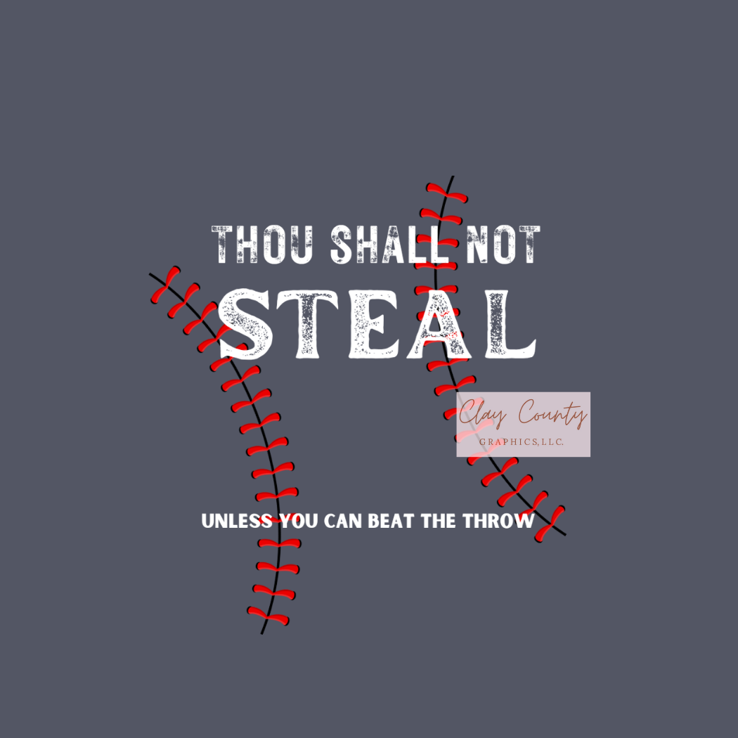 Thou Shall DTF Heat Transfer