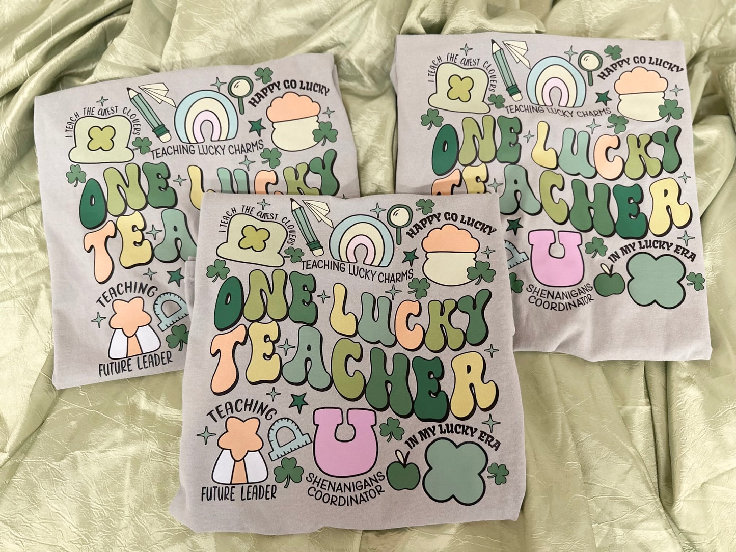 One Lucky Teacher Women’s Tee