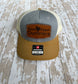 Grey/Birch/Gold Gone Rogue Trucker Hat