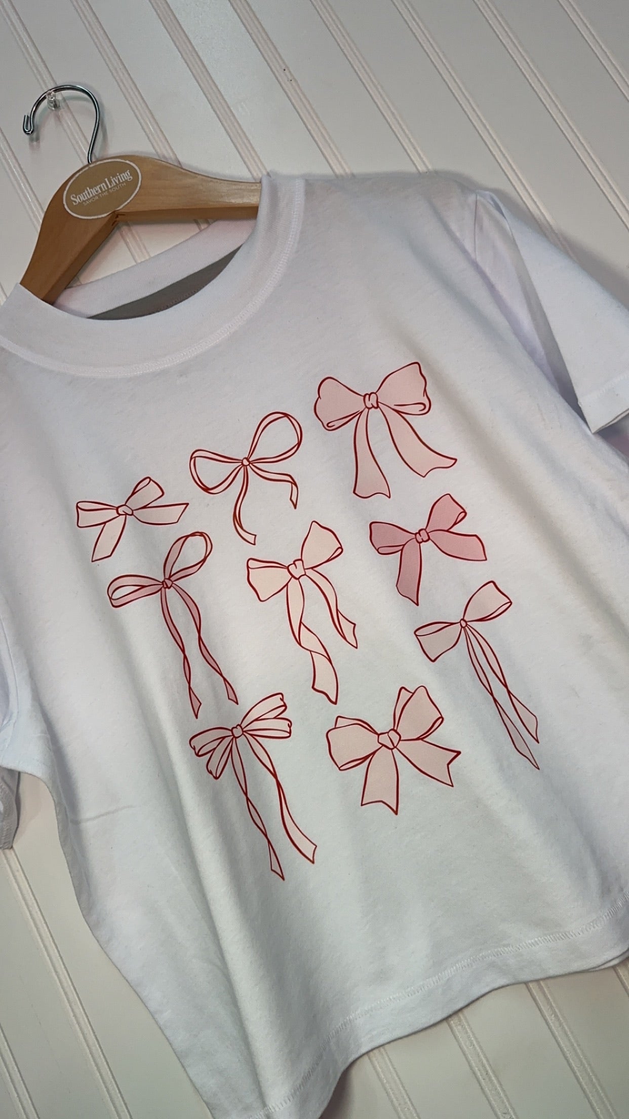 Cropped Bow Tee