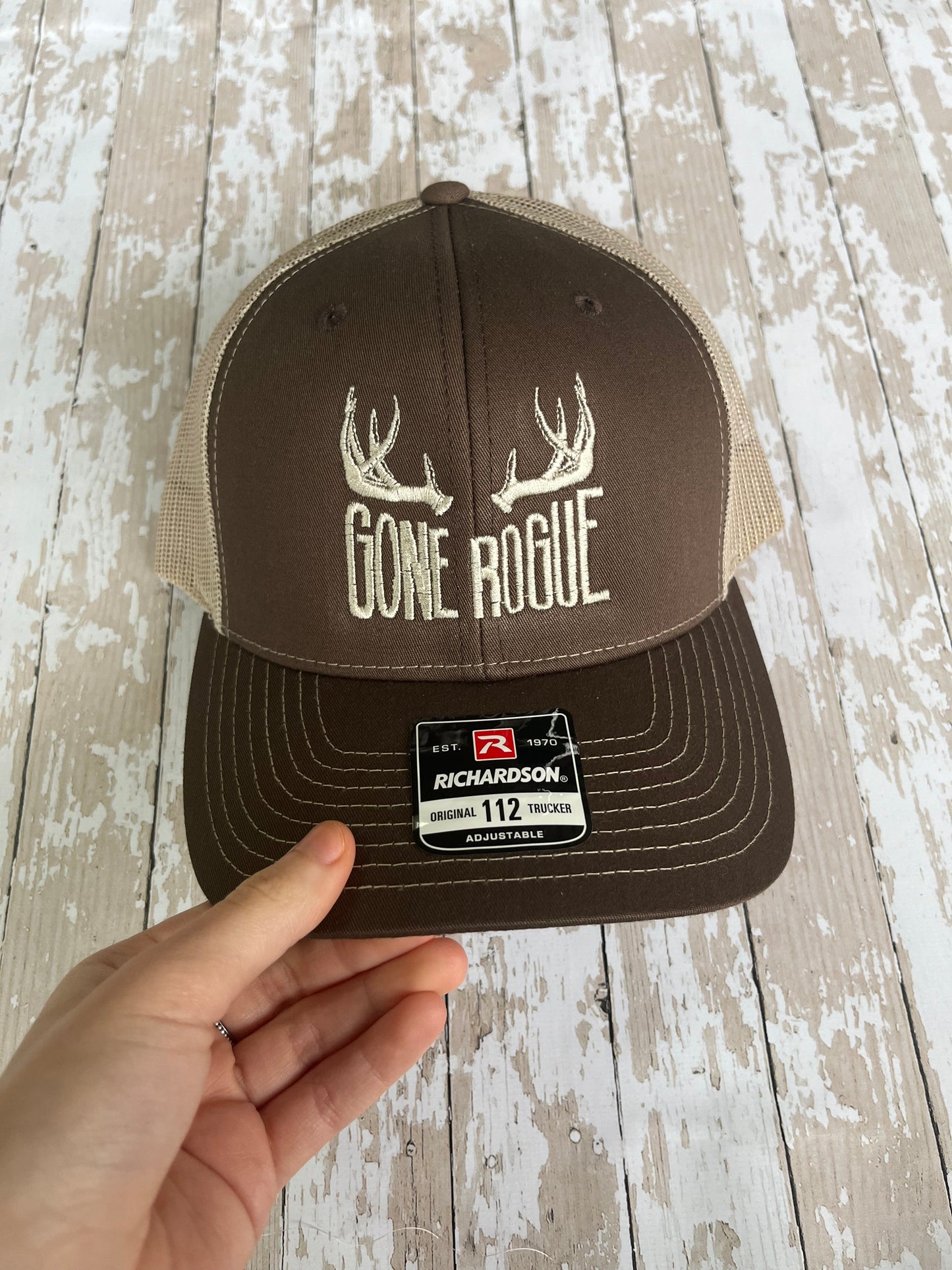 Brown/Khaki Gone Rogue Trucker Hat