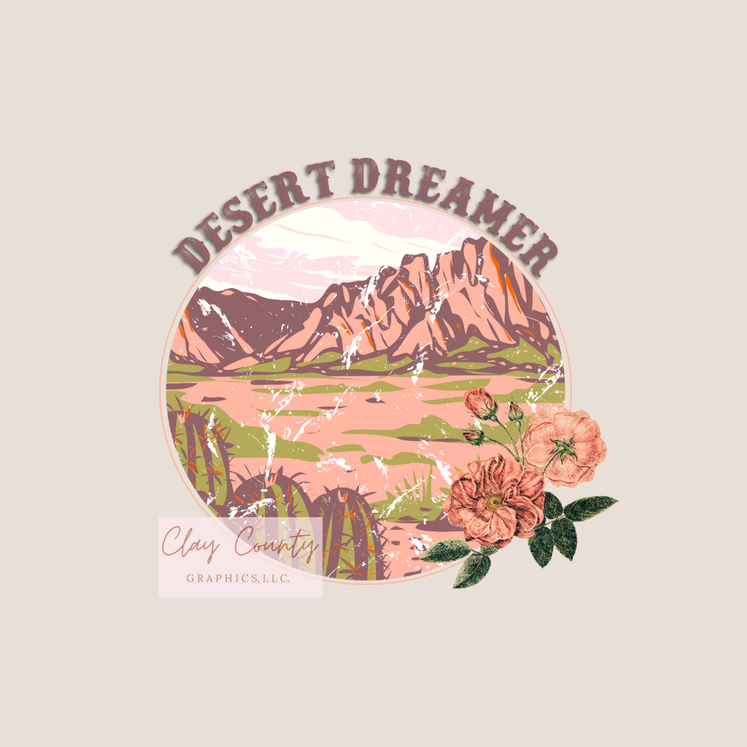 Desert Dreamer DTF Heat Transfer