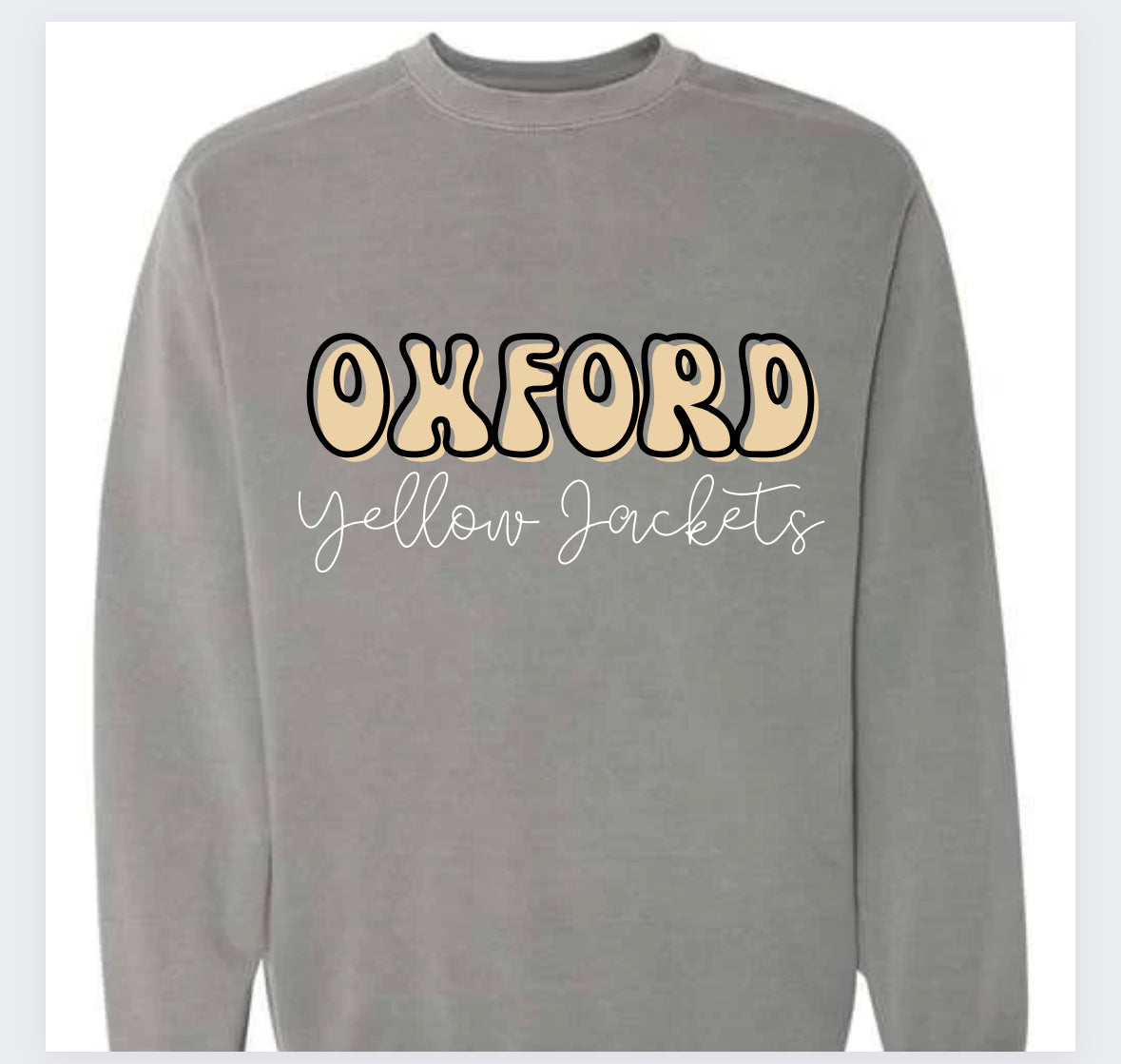 Oxford yellow jackets bubble SS/LS