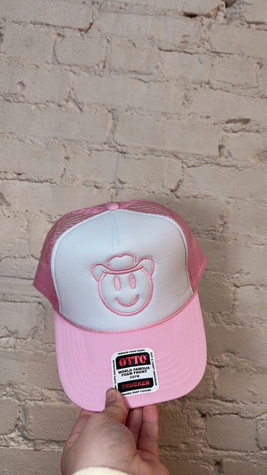 Pink Cowgirl Trucker Hat